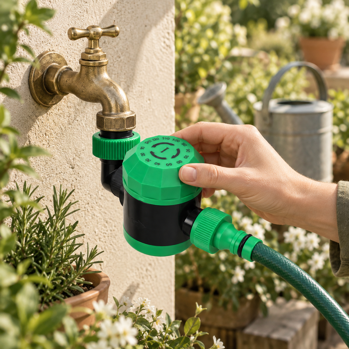 120-Minute Mechanical Water Timer