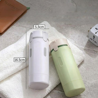 ✈️Ultimate 4-in-1 Travel Dispenser | TSA-Approved Leakproof Bottle Set