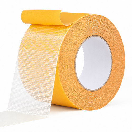 ⚡ Heavy-Duty Double-Sided Duct Tape, Strong Adhesive, Waterproof, Removable, No Residue, Ideal for Carpet, Wallpaper, Home Use