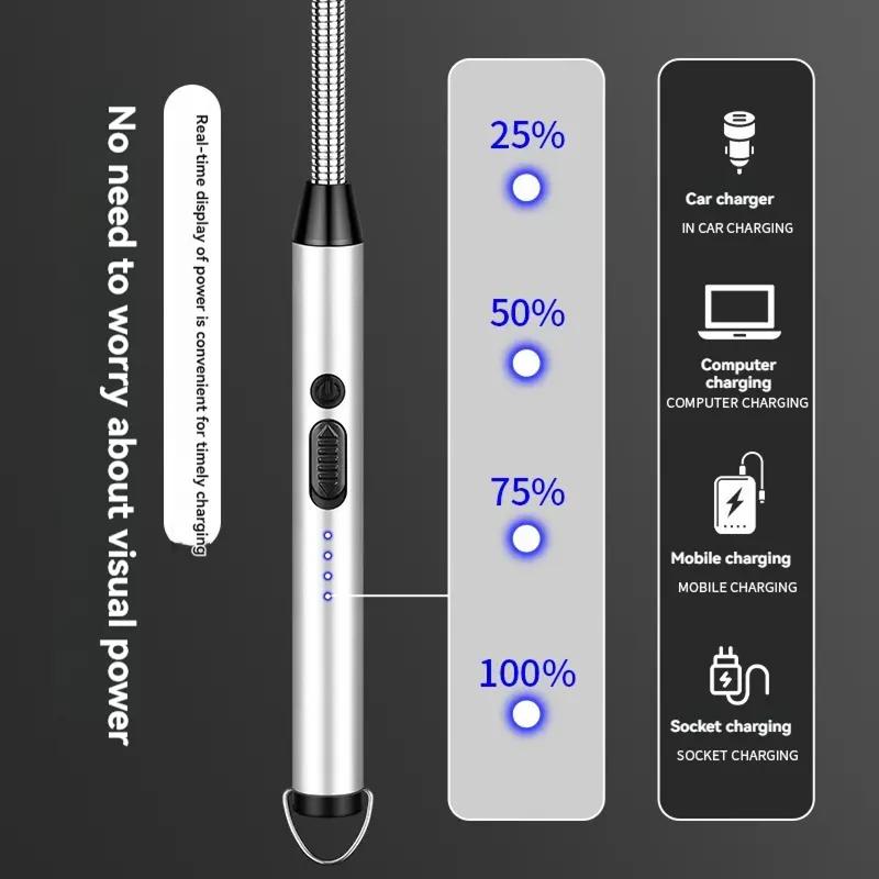🕯️USB-C Rechargeable Flexible Arc Lighter